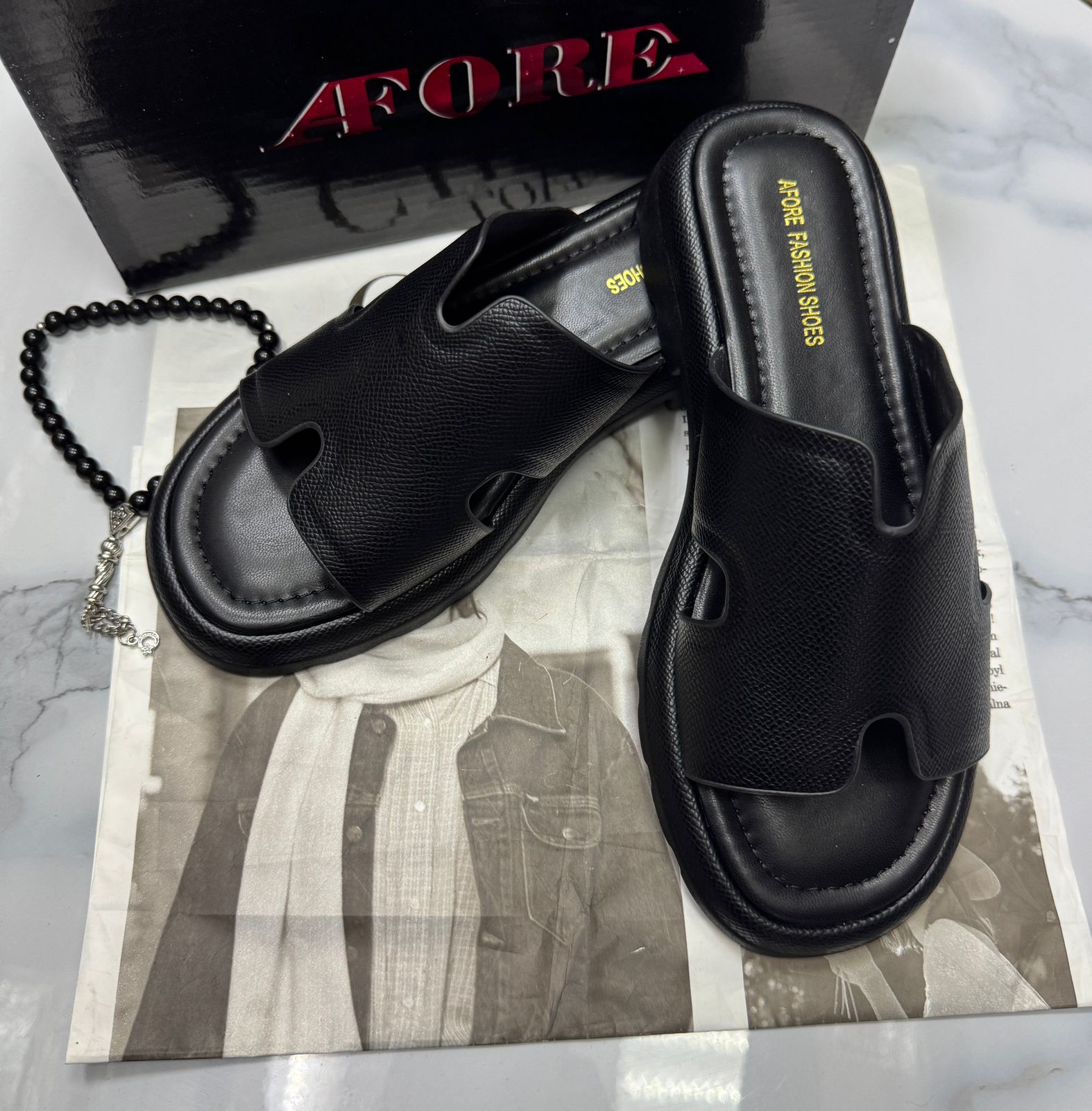 Женские шлепанцы  FASHION SO-253-194 (8 пар в коробе, 36-41 размер)