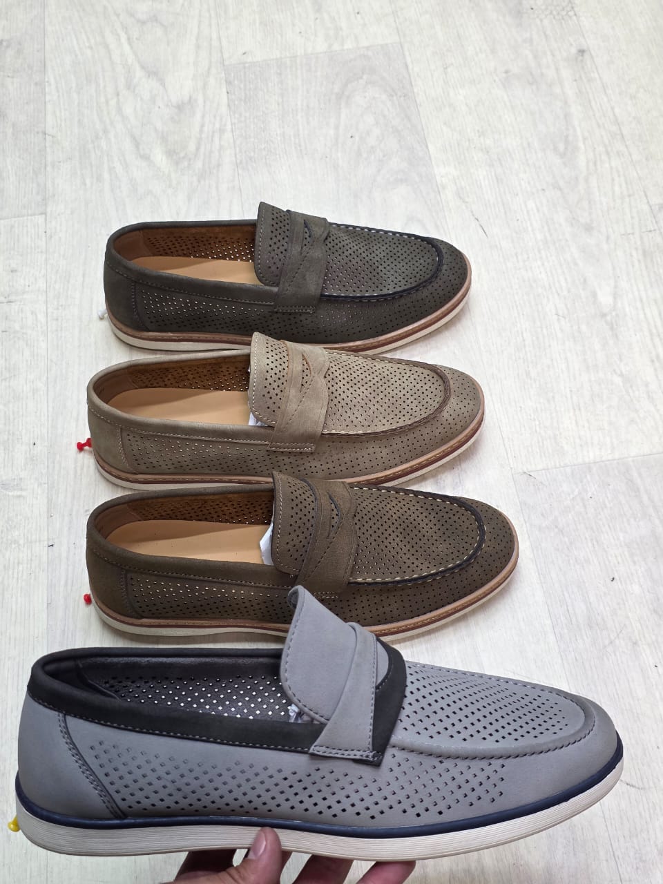 Мужские туфли  FASHION SO-260-37 (8 пар в коробе, 40-45 размер)