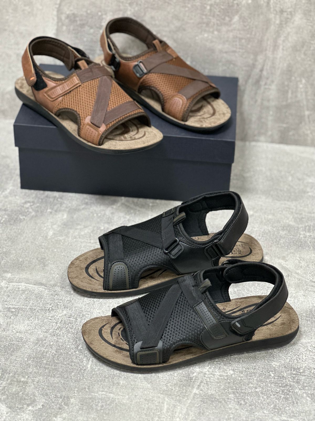 Мужские туфли  FASHION SO-255-182 (12 пар в коробе, 40-45 размер)