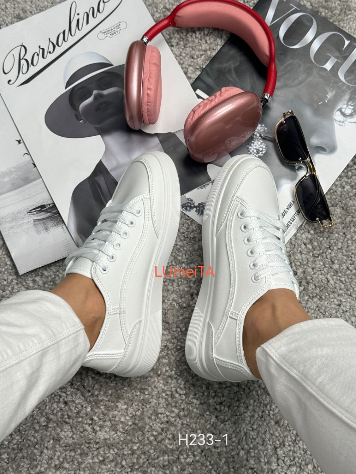 Женские кроссовки  LUTA SO-264-61 (8 пар в коробе, 36-41 размер)