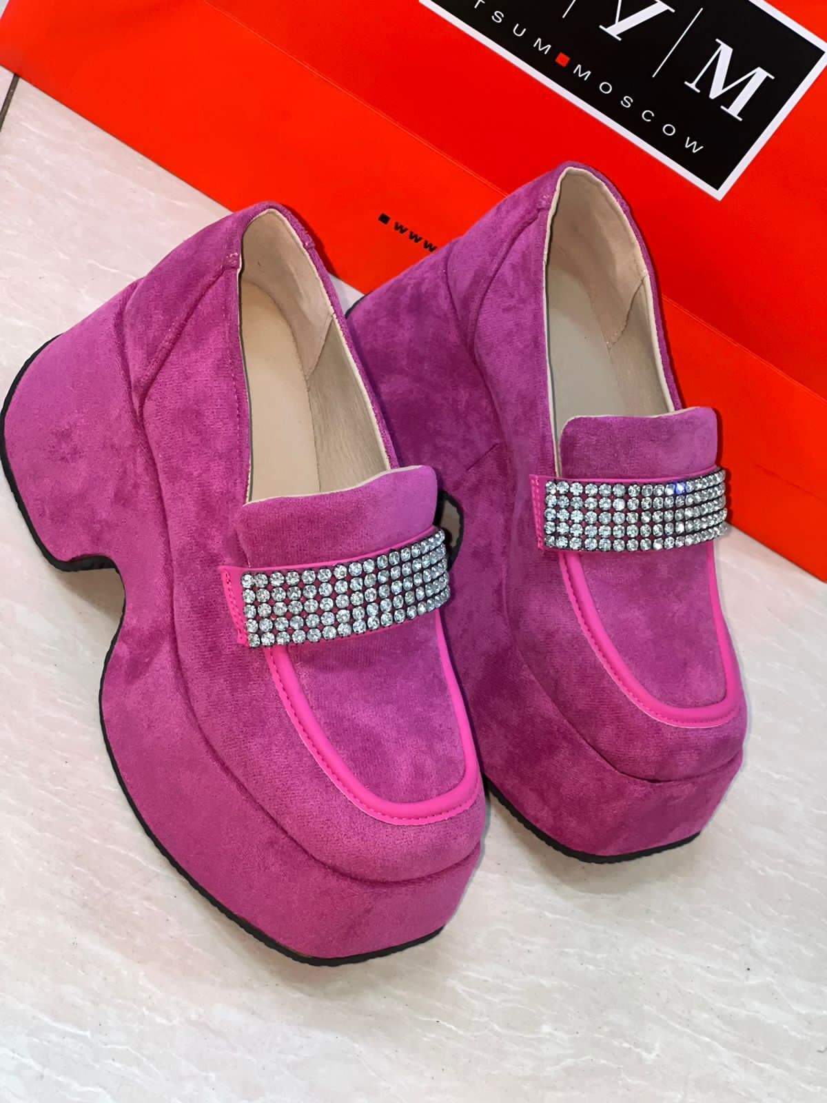 Женские весенние туфли FASHION SO-221-134 (8 пар в коробе, размер 36-41)