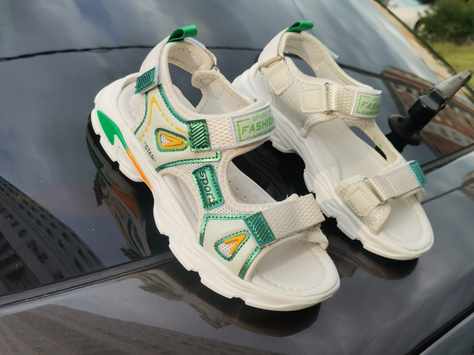 Детские босоножки  FASHION SO-254-378 (10 пар в коробе, 32-37 размер) Детские босоножки  FASHION SO-254-378 (10 пар в коробе, 32-37 размер)