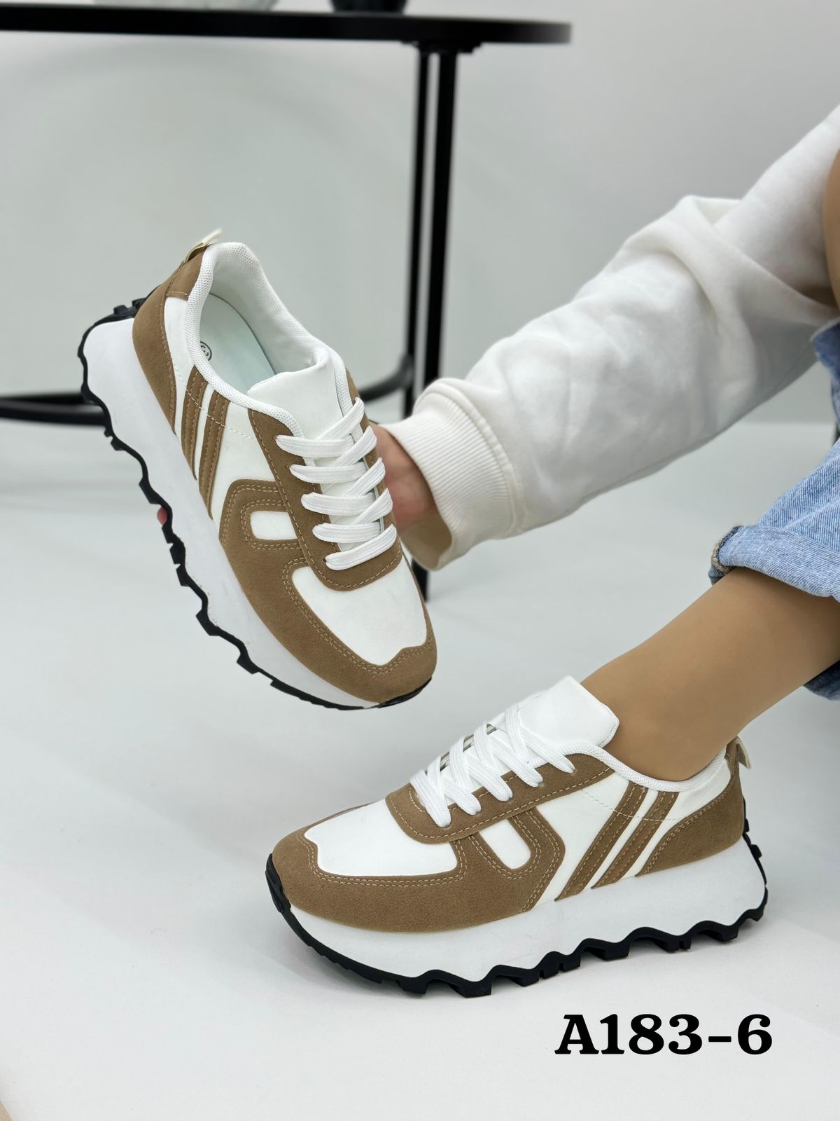 Женские весенние кроссовки FASHION SO-238-39 (8 пар в коробе, размер 36-41)