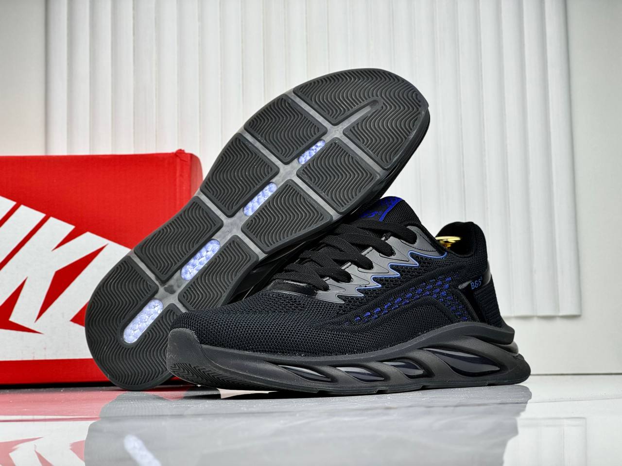 Мужские весенние кроссовки AIR SO-240-223 (8 пар в коробе, размер 41-46)