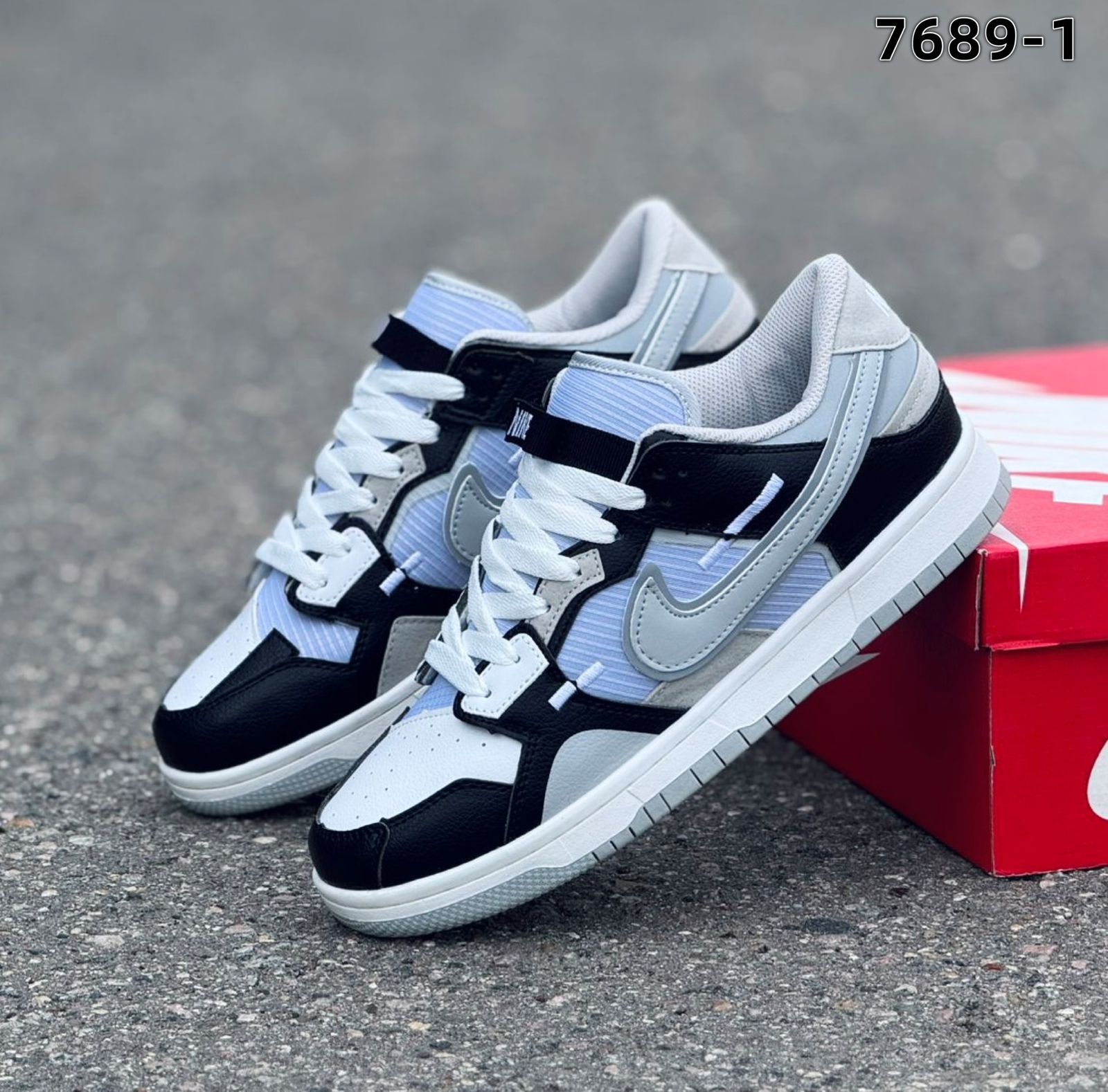 Мужские кроссовки  FASHION SO-262-351 (8 пар в коробе, 41-46 размер)