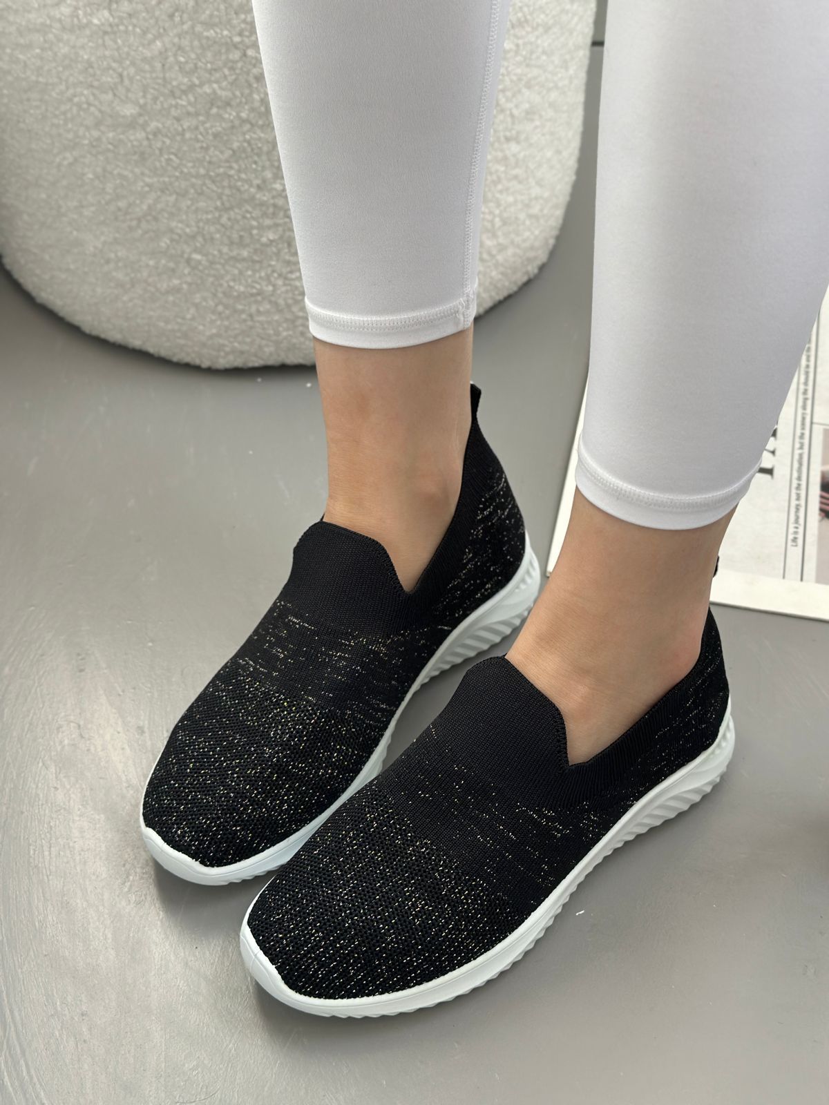 Женские слипоны  FASHION SO-255-55 (8 пар в коробе, 36-41 размер)