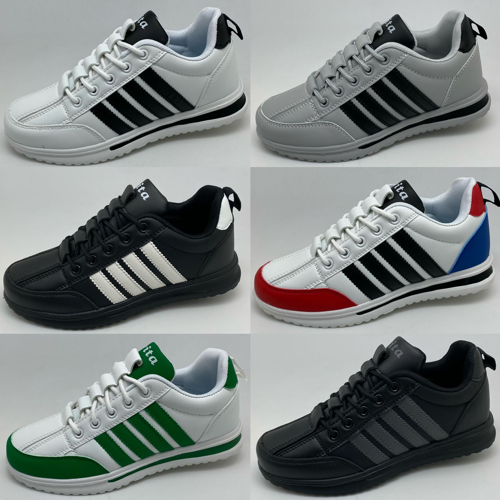 Женские весенние кроссовки AIR SO-222-206 (8 пар в коробе, размер 36-41)