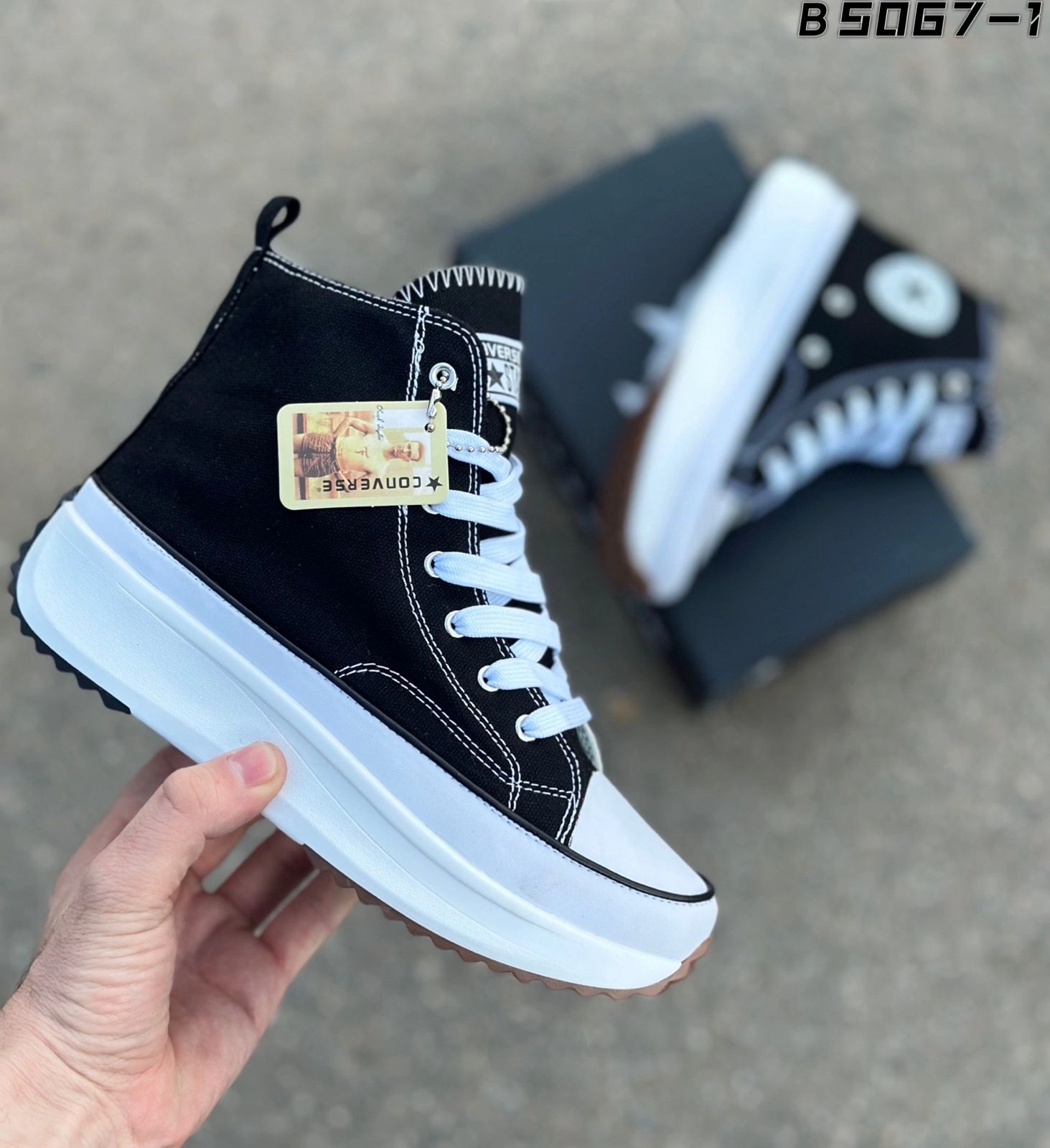 Женские весенние кеды CONVERSE SO-245-81 (8 пар в коробе, размер 36-41)