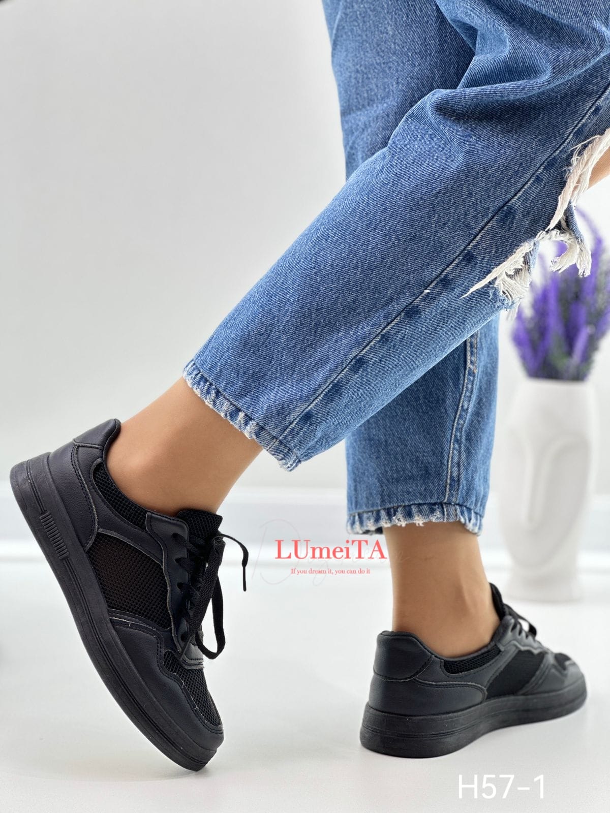 Женские весенние кроссовки LUTA SO-238-17 (8 пар в коробе, размер 36-41)