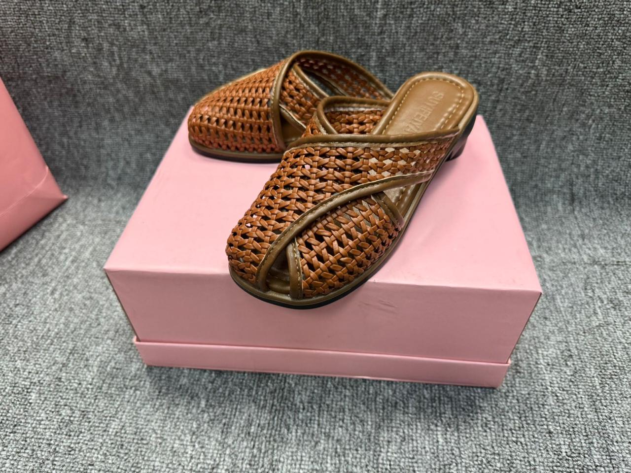 Женские шлепанцы  SUFINA SO-255-70 (8 пар в коробе, 36-41 размер)