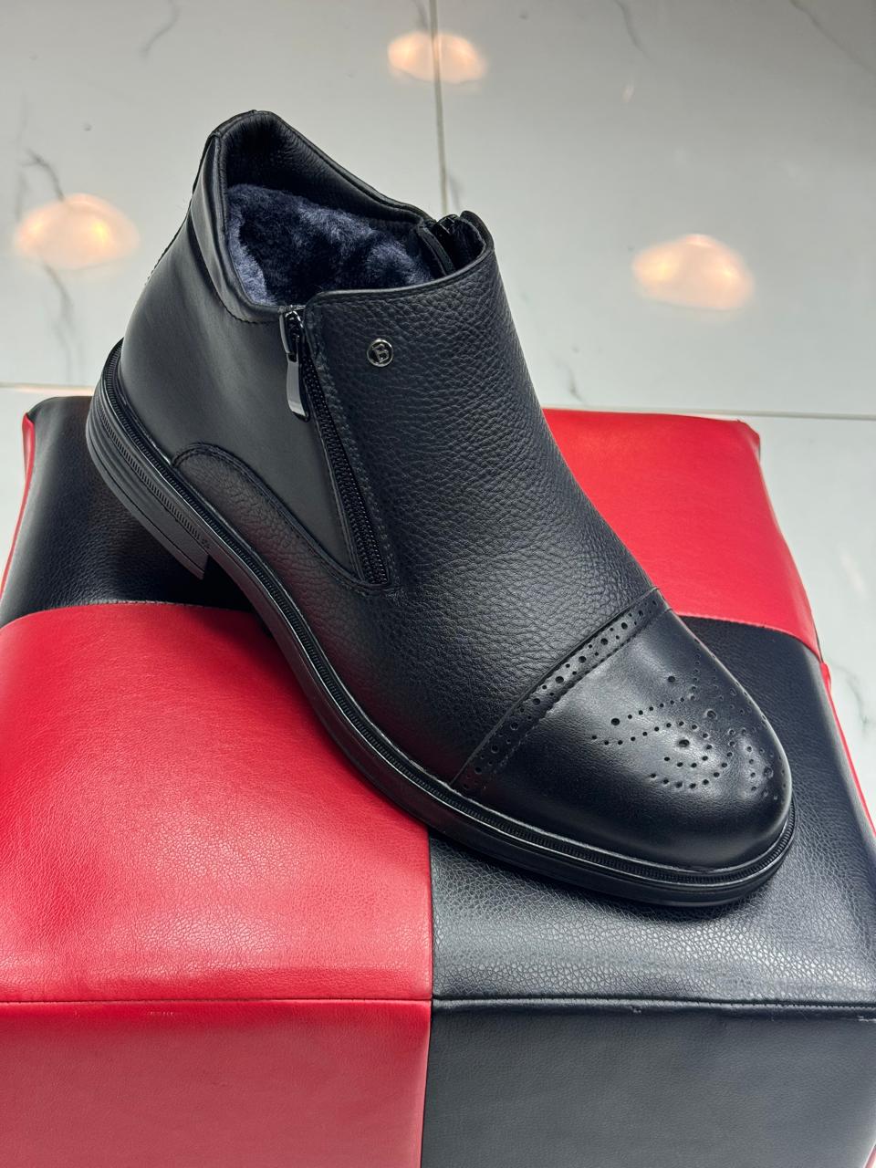 Мужские туфли  FASHION SO-251-530 (8 пар в коробе, 40-45 размер)