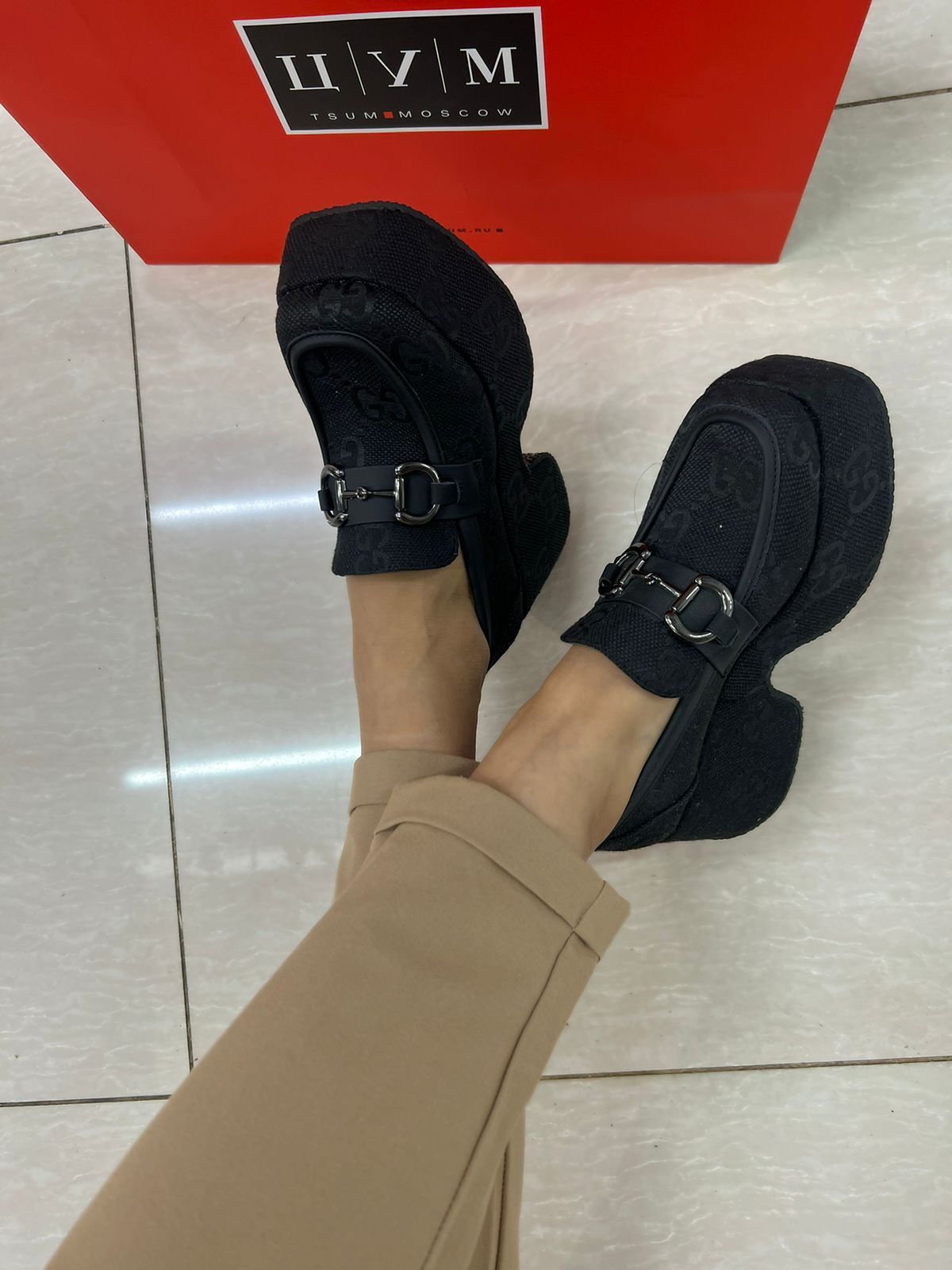 Женские весенние туфли FASHION SO-221-141 (8 пар в коробе, размер 36-41)