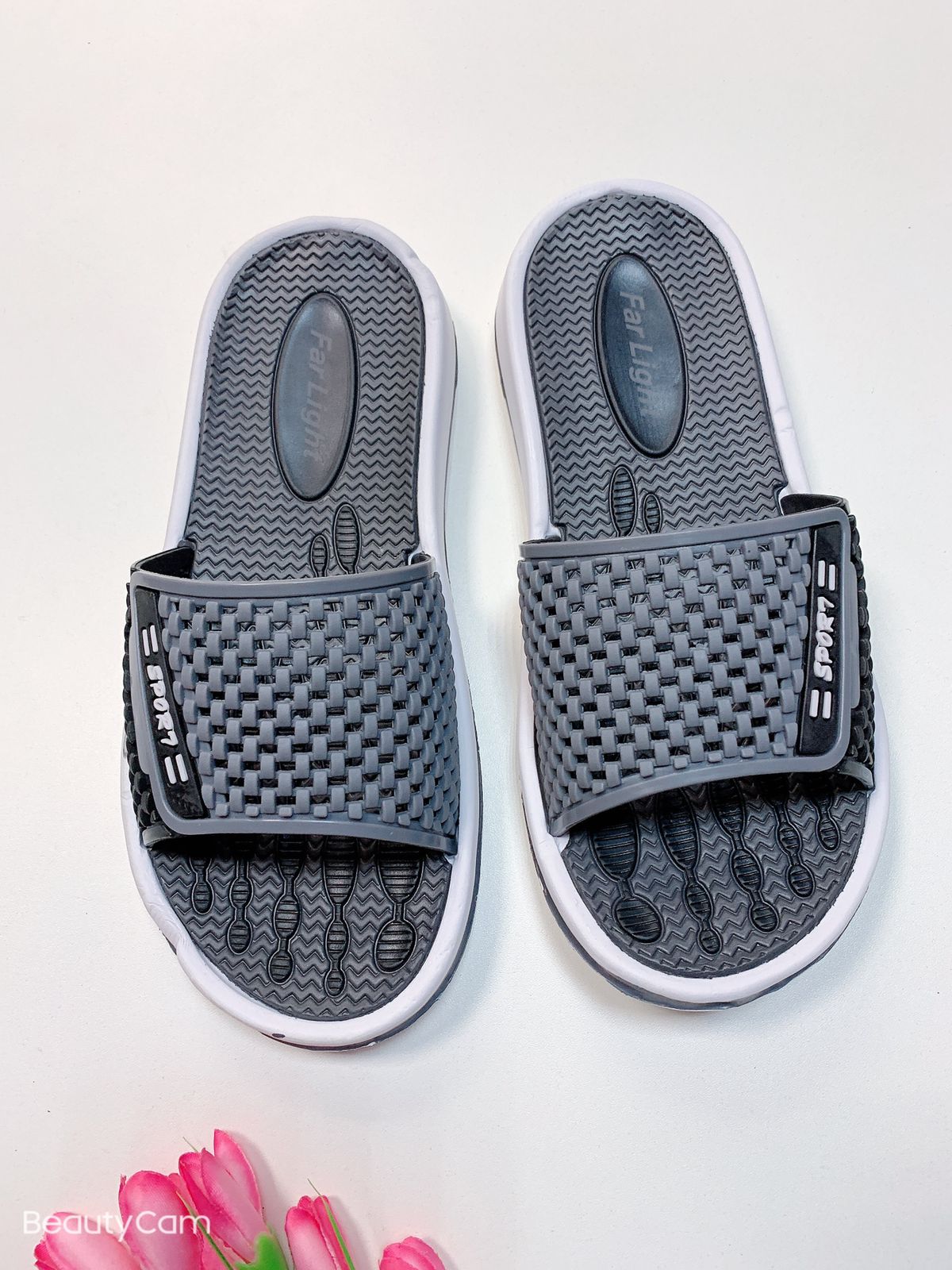 Мужские сланцы  FASHION SO-251-176 (12 пар в коробе, 40-45 размер)