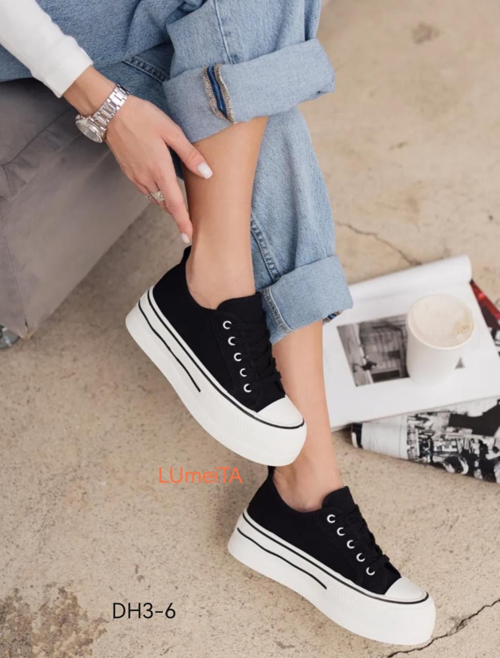 Женские кеды  FASHION SO-262-254 (8 пар в коробе, 36-41 размер)