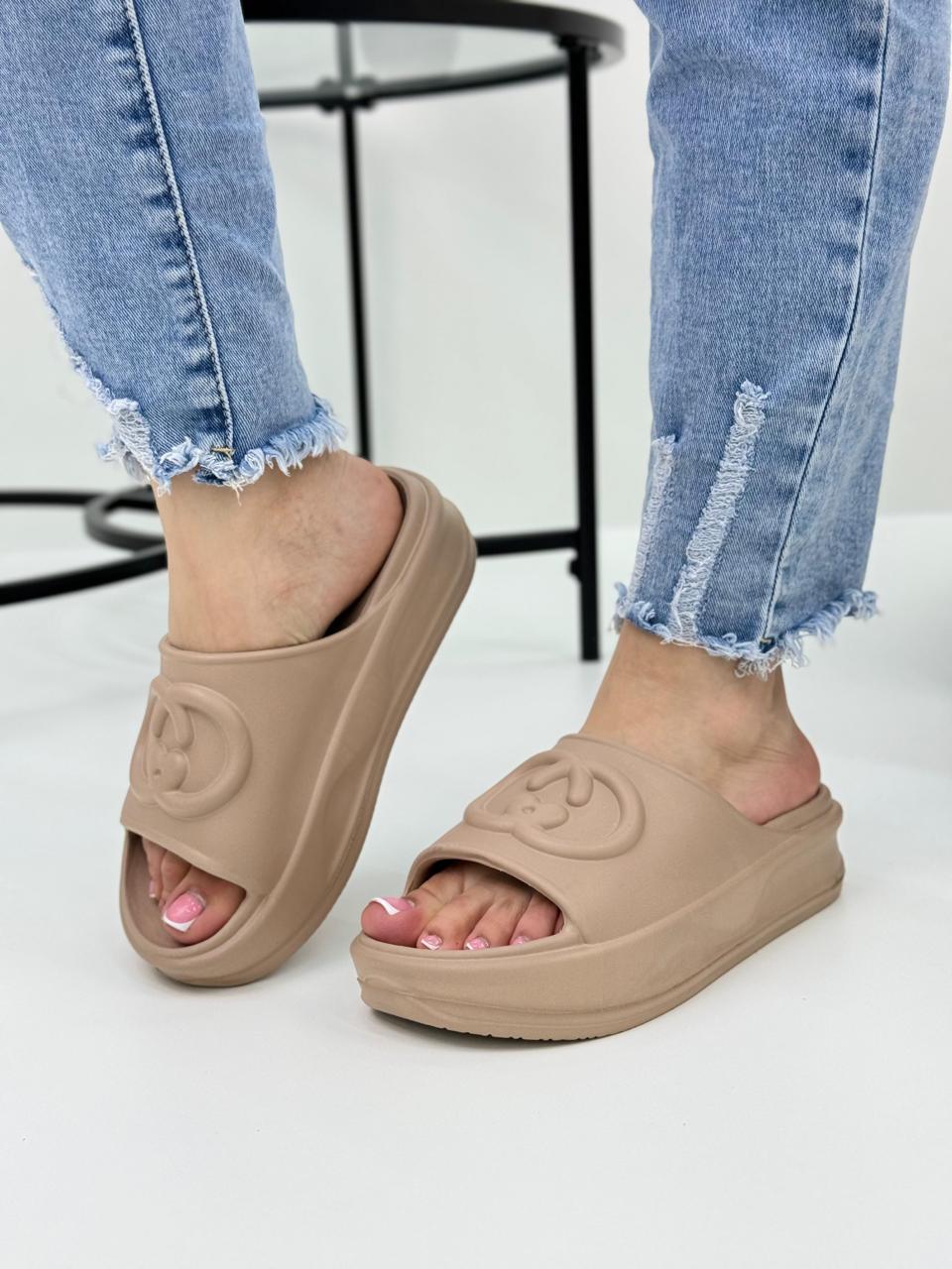 Женские весенние сланцы FASHION SO-244-86 (8 пар в коробе, размер 36-41)