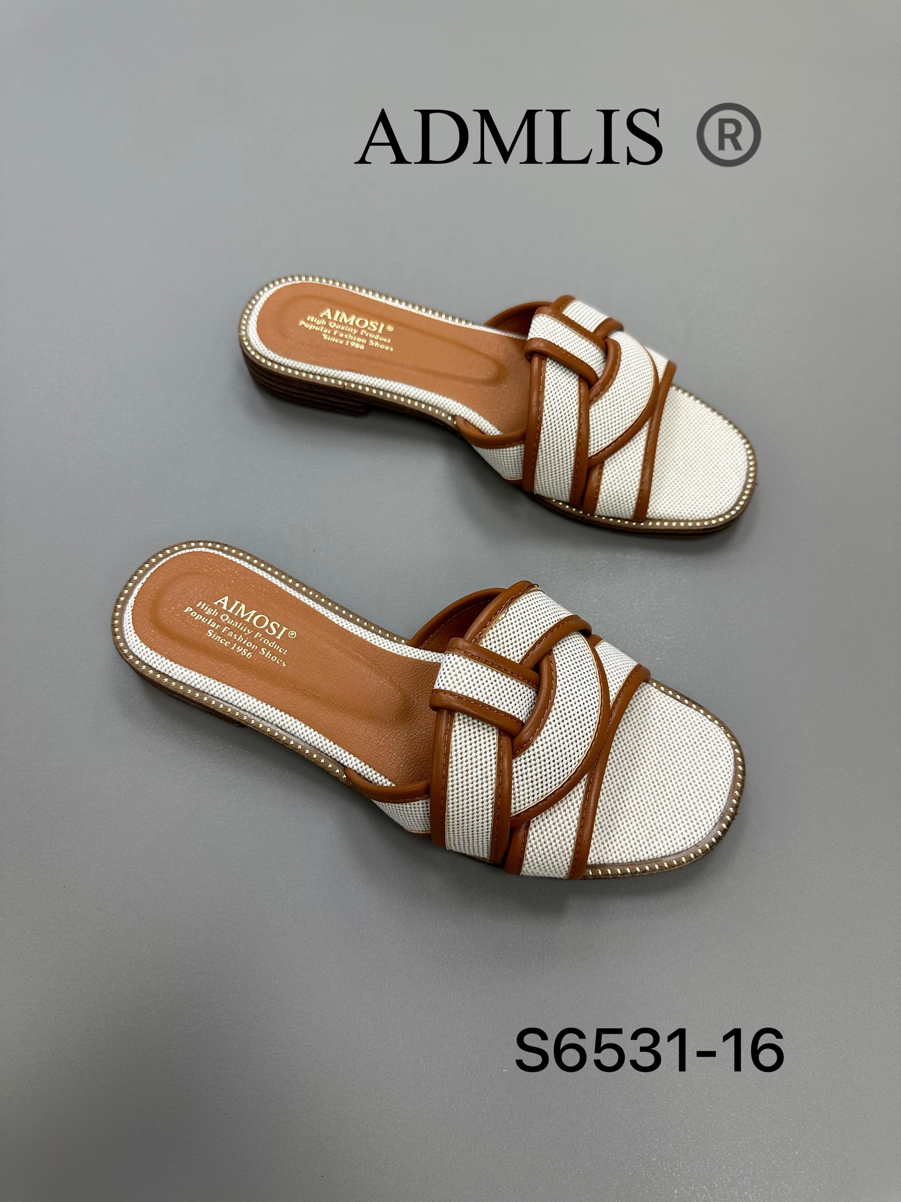 Женские шлепанцы  FASHION SO-259-39 (8 пар в коробе, 36-40 размер)