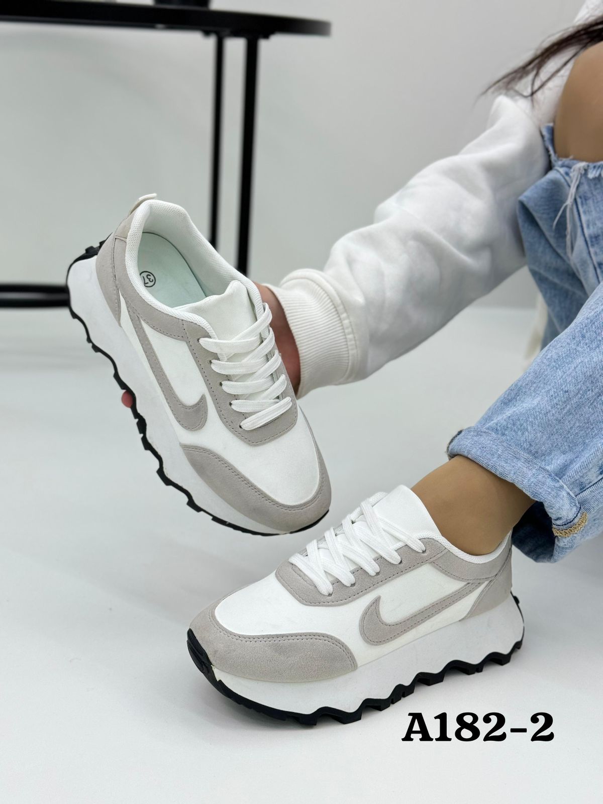 Женские весенние кроссовки FASHION SO-238-43 (8 пар в коробе, размер 36-41)