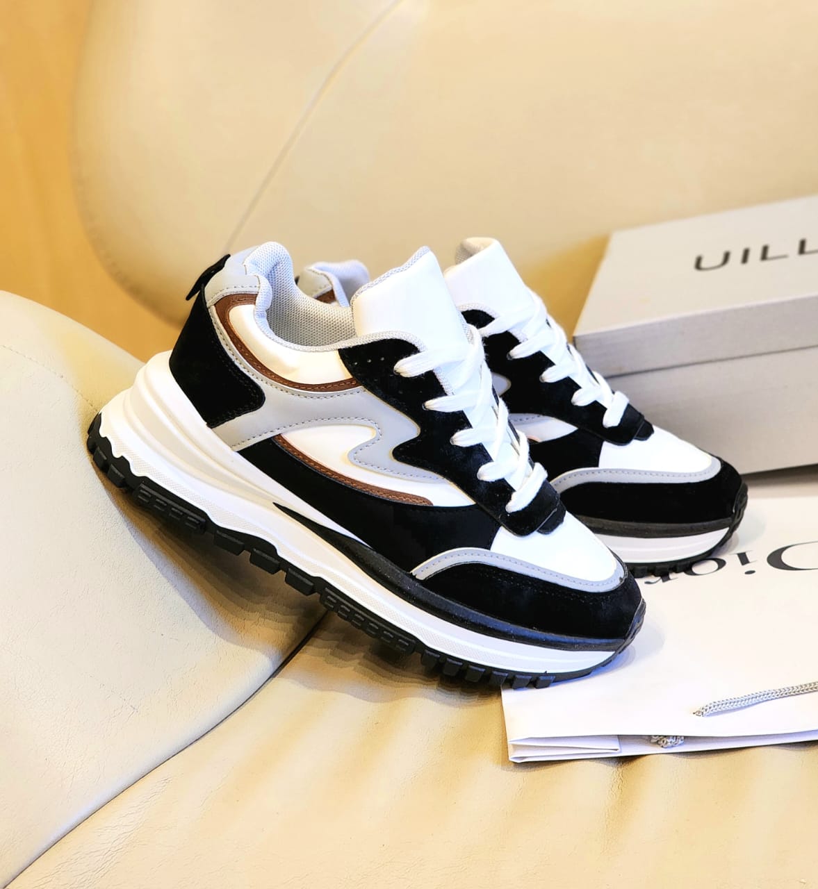 Женские весенние кроссовки FASHION SO-219-56 (8 пар в коробе, размер 36-41)