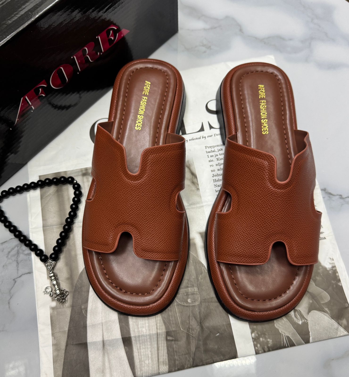 Женские шлепанцы  FASHION SO-253-183 (8 пар в коробе, 36-41 размер)