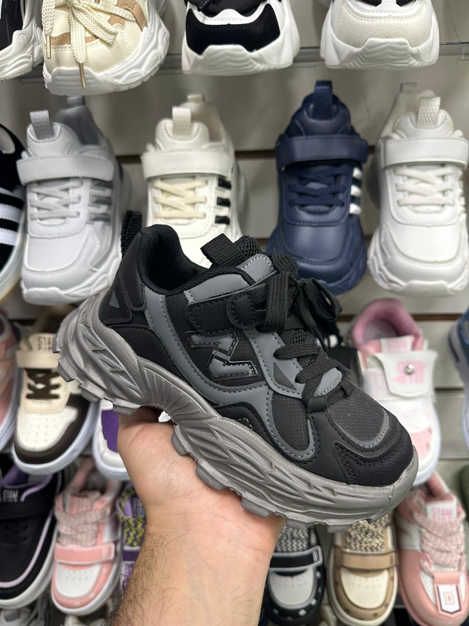 Детские кроссовки  FASHION SO-265-116 (8 пар в коробе, 32-37 размер)