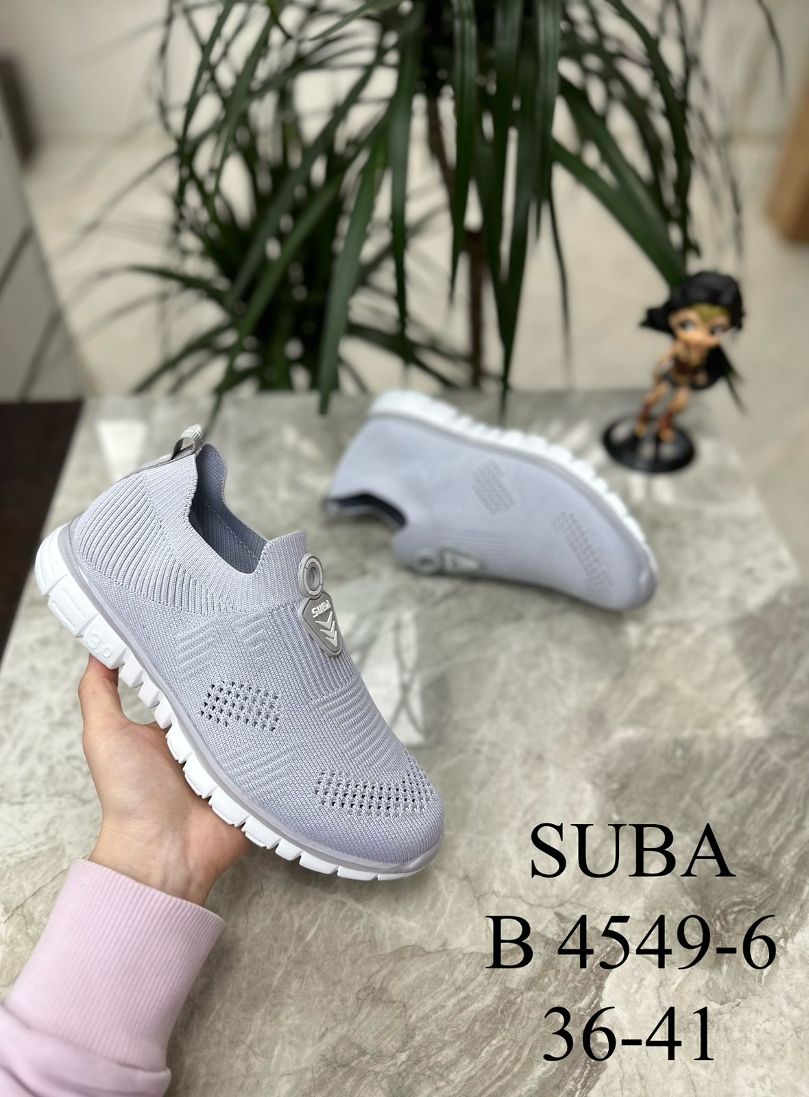 Мужские весенние слипоны SUBA SO-248-81 (8 пар в коробе, размер 36-41)