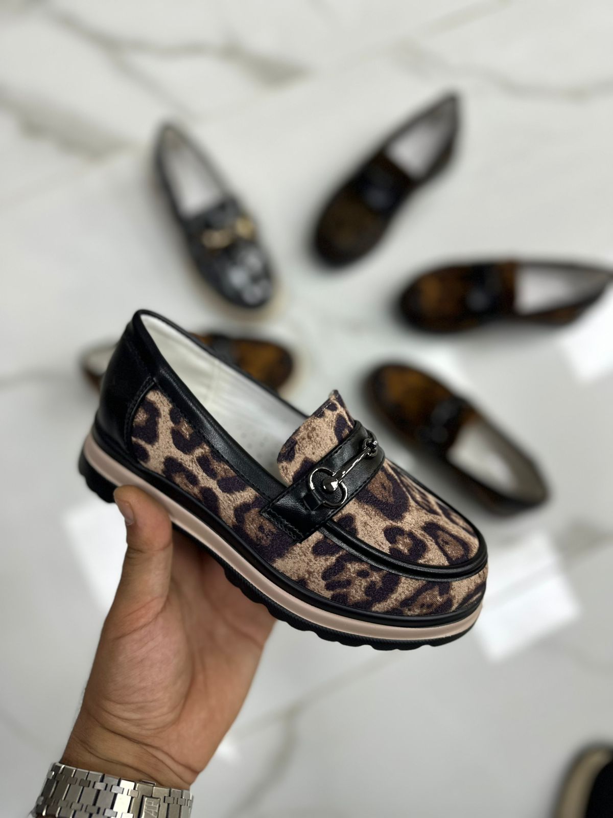 Детские туфли  FASHION SO-265-45 (10 пар в коробе, 30-37 размер)