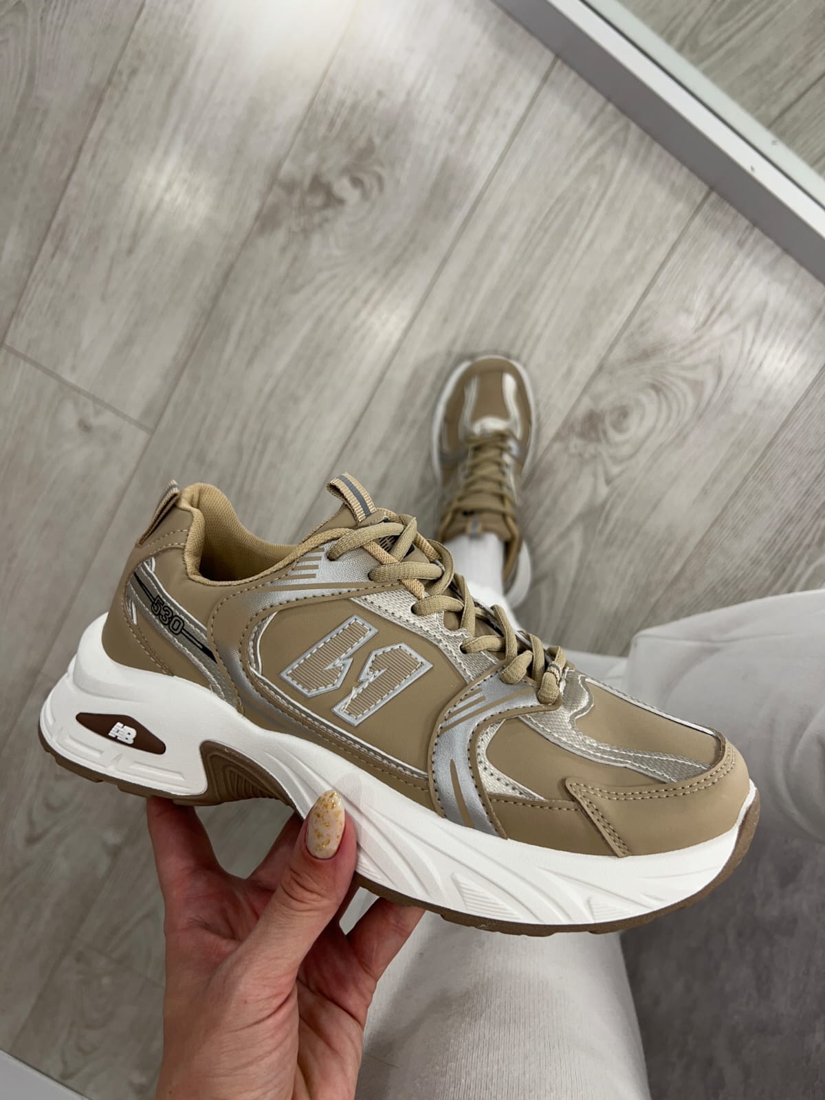 Женские весенние кроссовки FASHION SO-219-91 (8 пар в коробе, размер 36-41)