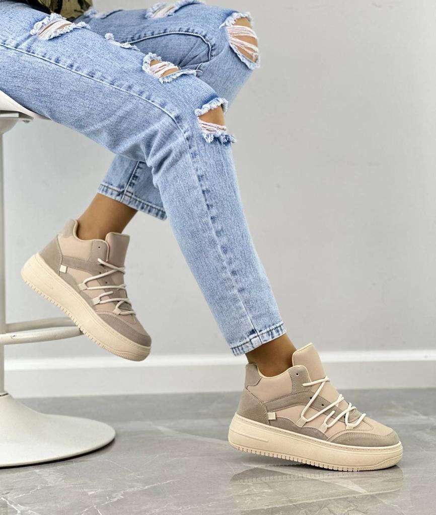 Женские весенние кроссовки FASHION SO-222-145 (8 пар в коробе, размер 36-41)