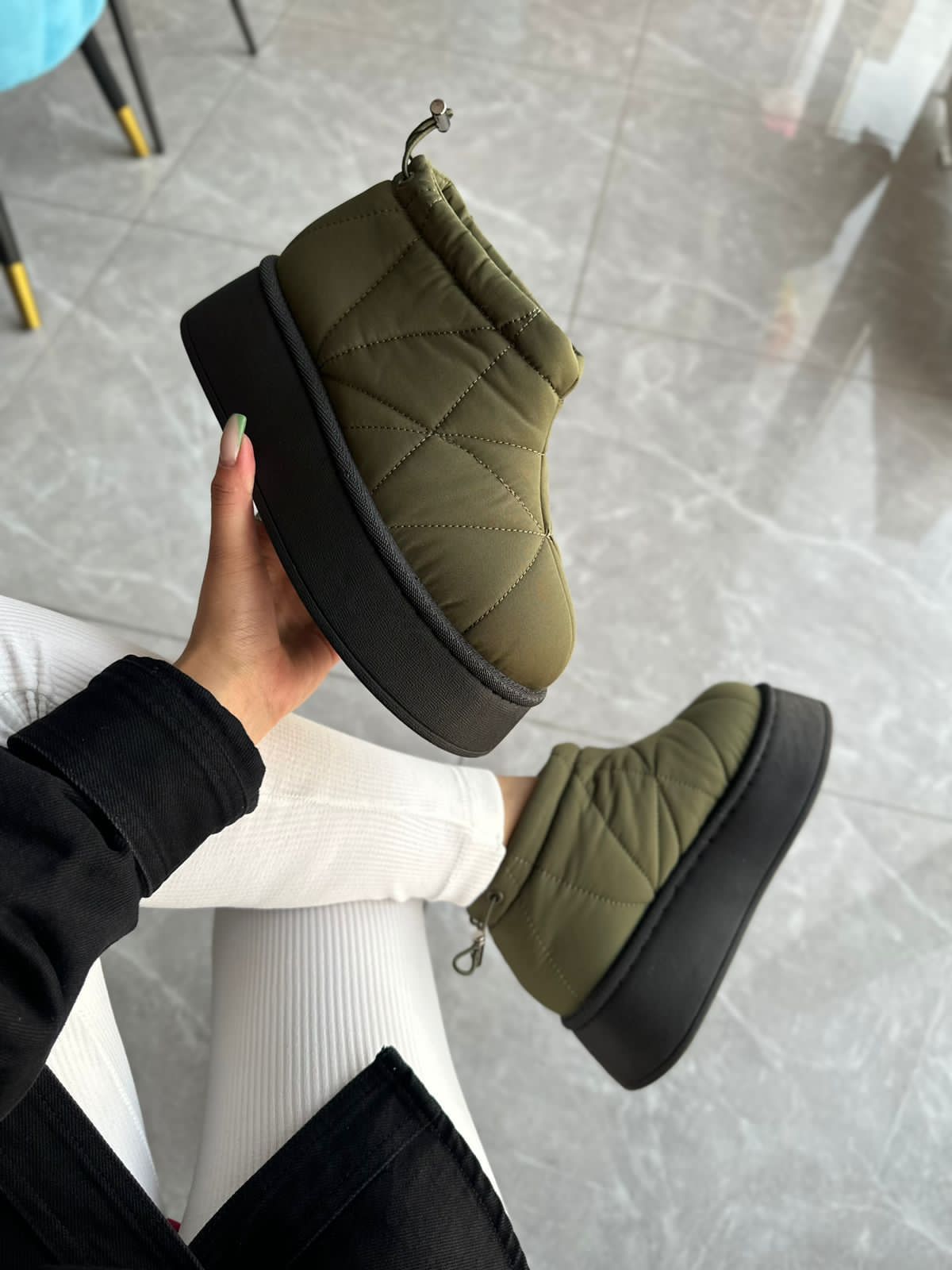 Женские зимние ботинки FASHION SO-220-27 (8 пар в коробе, размер 36-41)