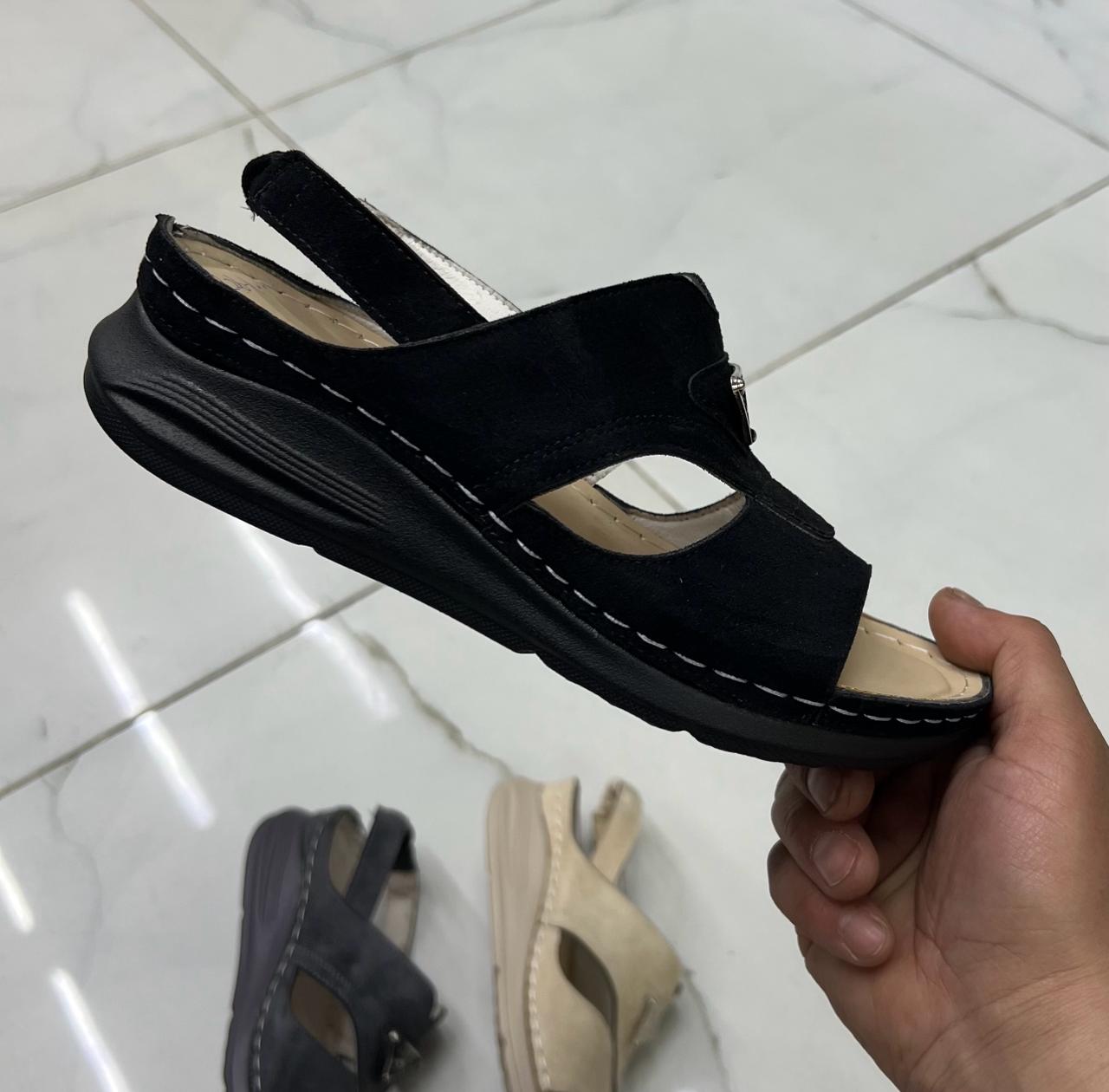 Женские летние босоножки FASHION SO-245-101 (8 пар в коробе, размер 36-41)