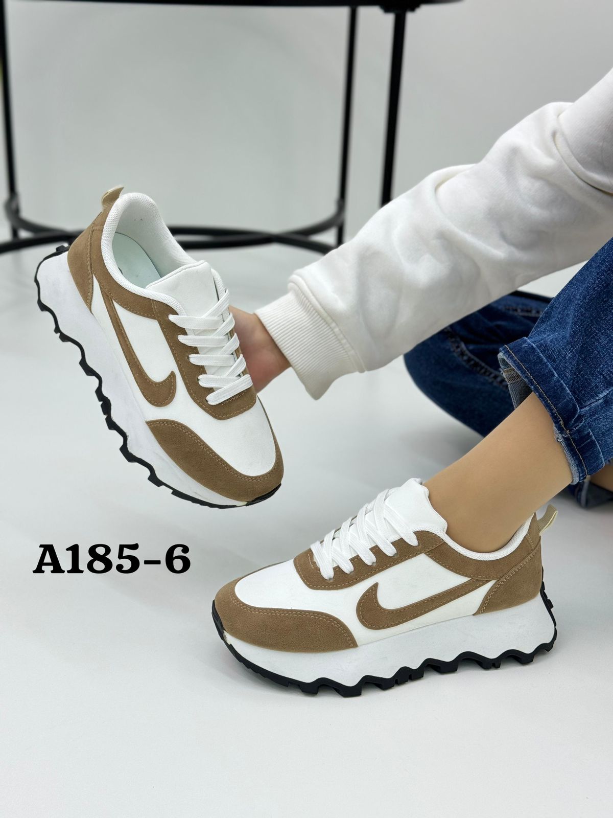 Женские весенние кроссовки FASHION SO-238-46 (8 пар в коробе, размер 36-41)