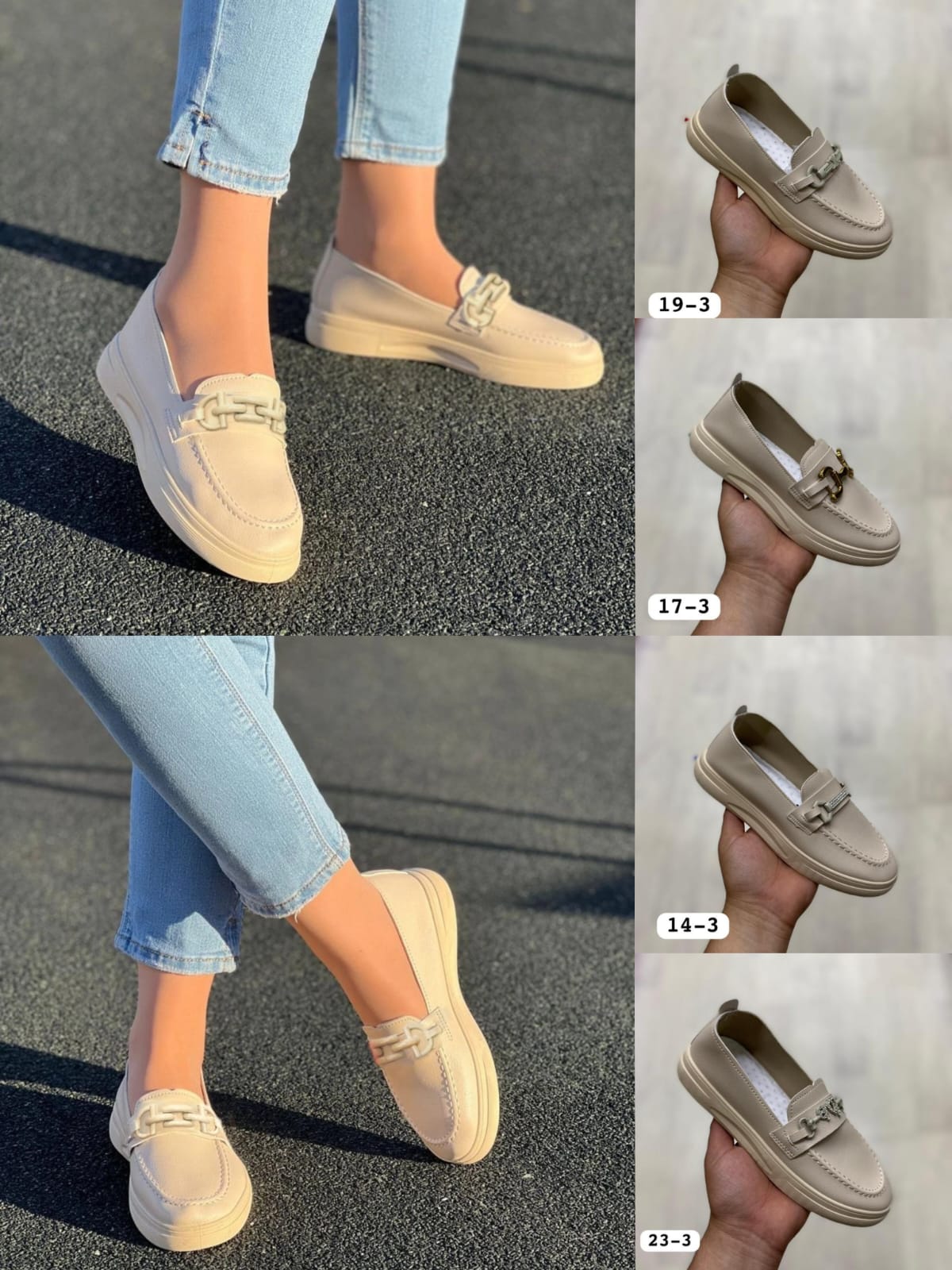 Женские весенние туфли FASHION SO-216-24 (8 пар в коробе, размер 36-41)