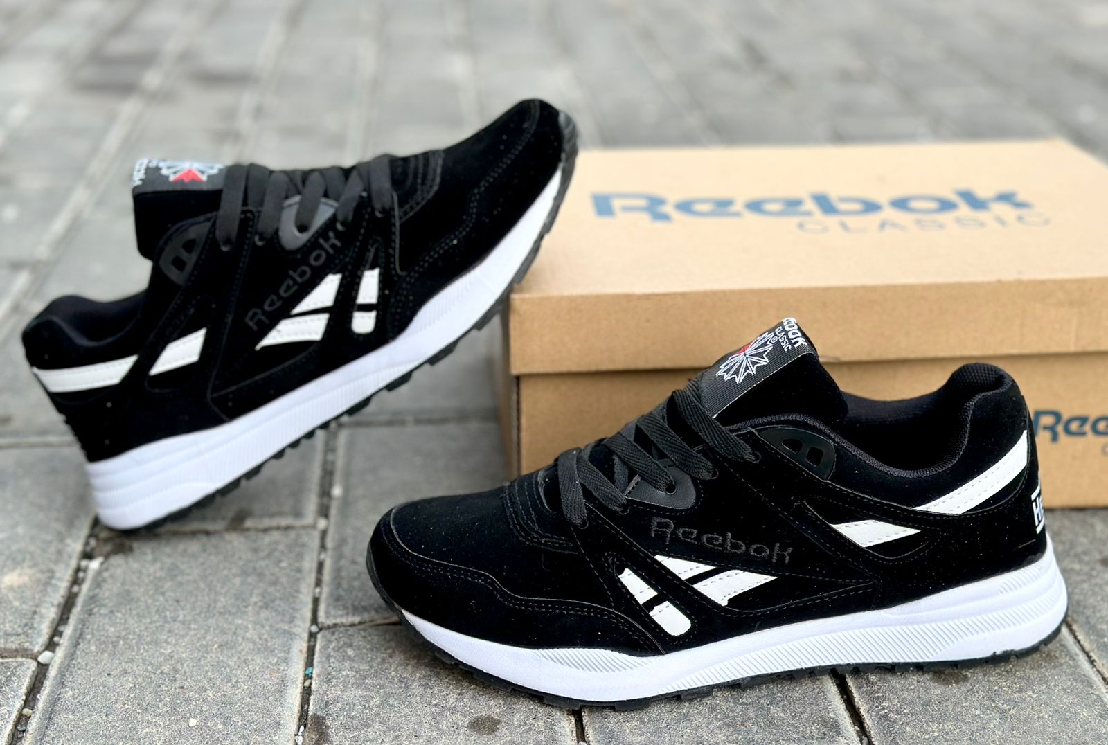 Мужские весенние кроссовки AIR SO-229-131 (8 пар в коробе, размер 41-46)