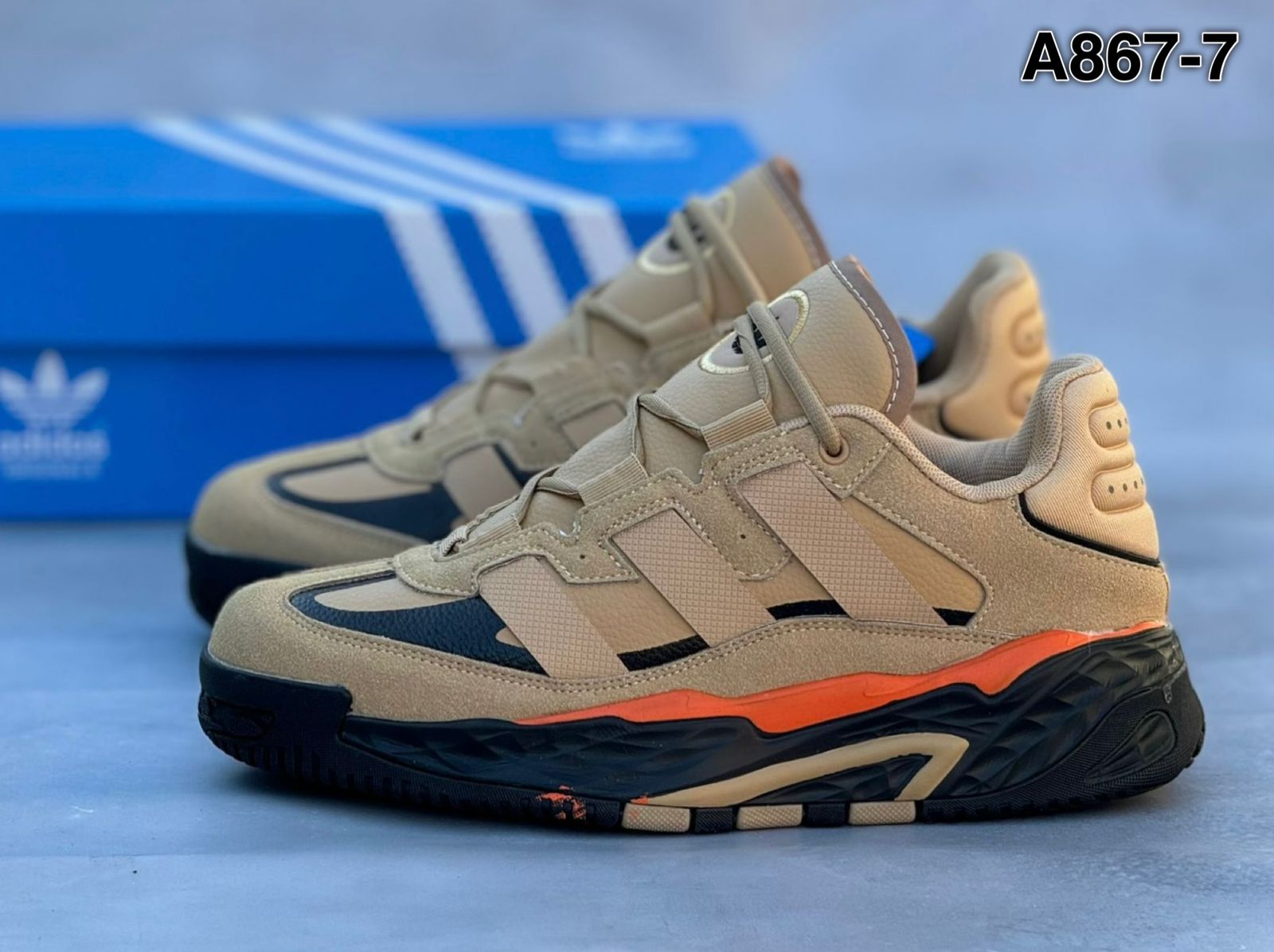 Мужские кроссовки  FASHION SO-251-564 (8 пар в коробе, 41-46 размер)