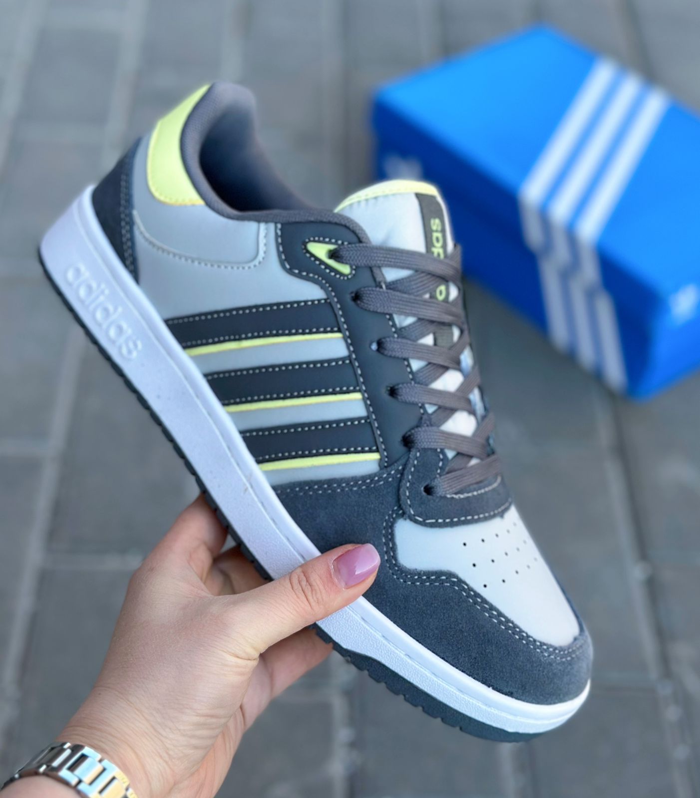 Мужские весенние кроссовки AIR SO-238-128 (8 пар в коробе, размер 41-46)