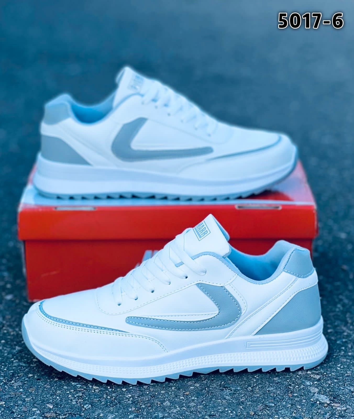 Мужские весенние кроссовки AIR SO-227-79 (8 пар в коробе, размер 41-46)