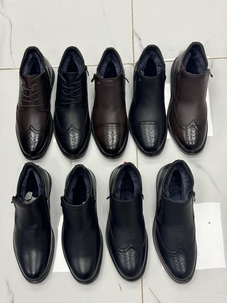 Мужские туфли  FASHION SO-251-527 (8 пар в коробе, 40-45 размер)