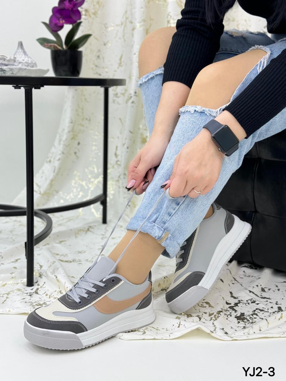 Женские весенние кроссовки FASHION SO-248-107 (8 пар в коробе, размер 36-41)