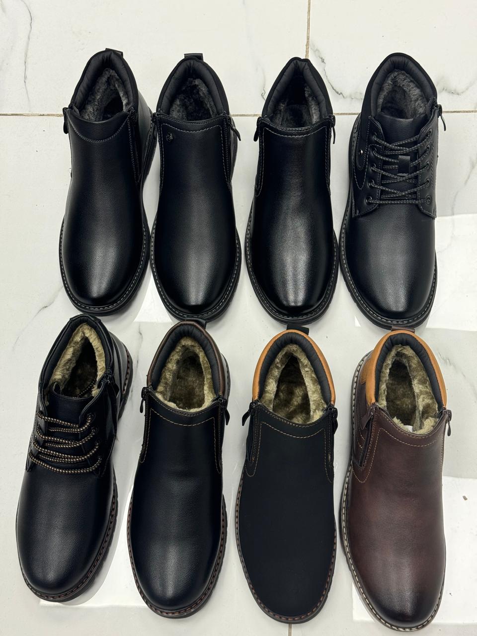 Мужские туфли  FASHION SO-251-536 (8 пар в коробе, 40-45 размер)