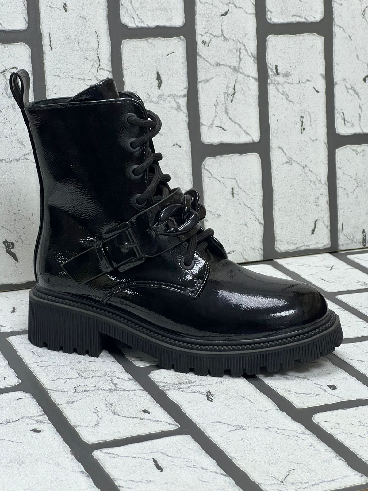 Детские ботинки  FASHION SO-266-75 (8 пар в коробе, 31-38 размер)