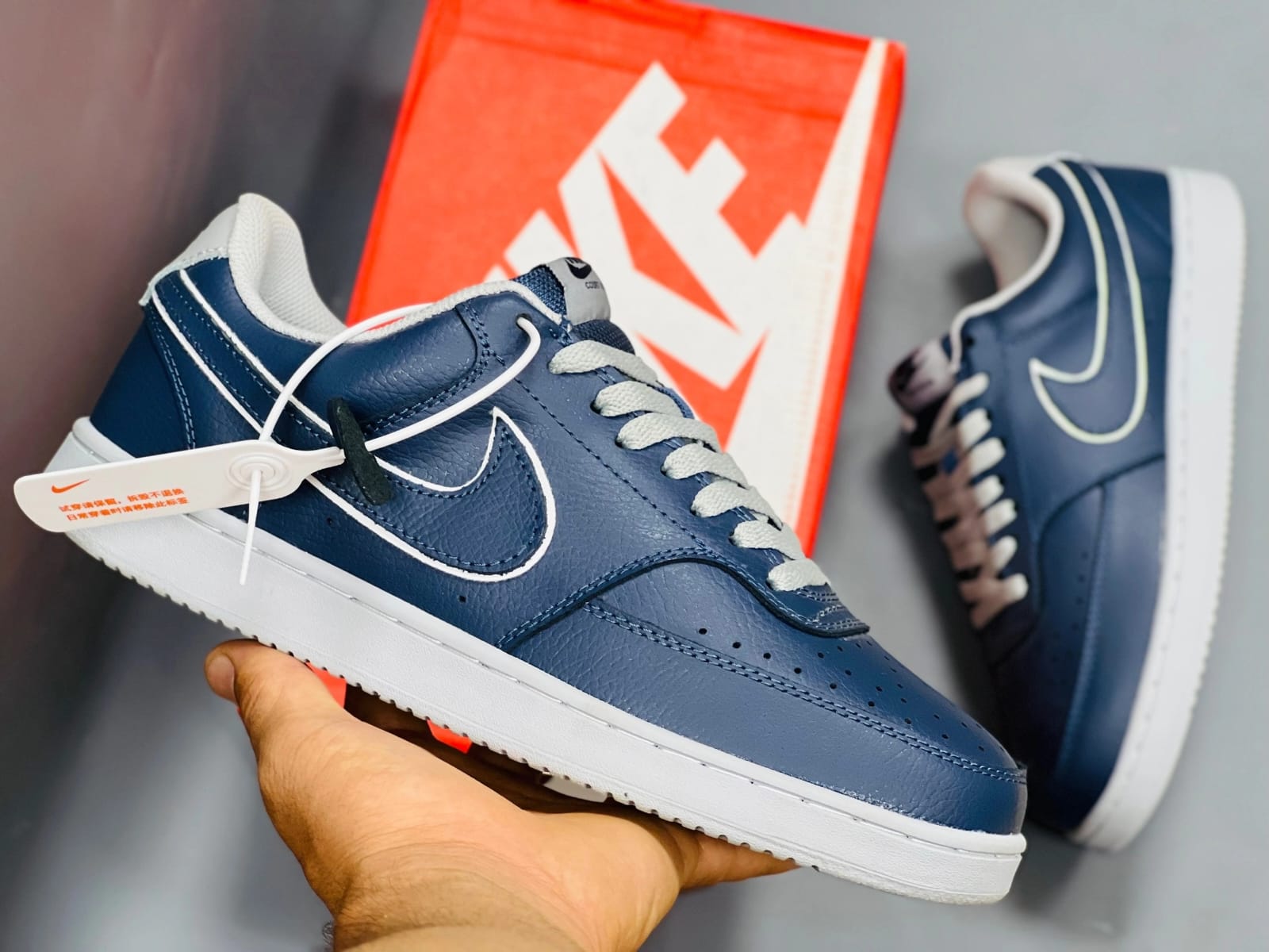 Мужские кроссовки  AIR SO-251-182 (8 пар в коробе, 41-46 размер)