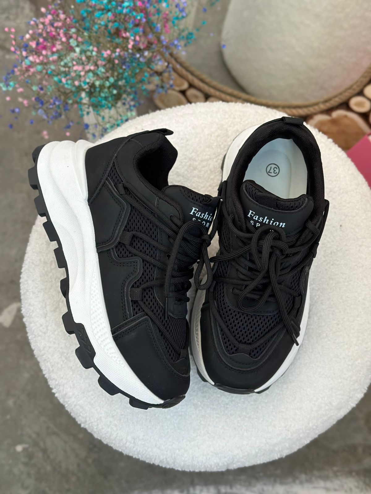 Женские весенние кроссовки FASHION SO-235-84 (8 пар в коробе, размер 36-41)