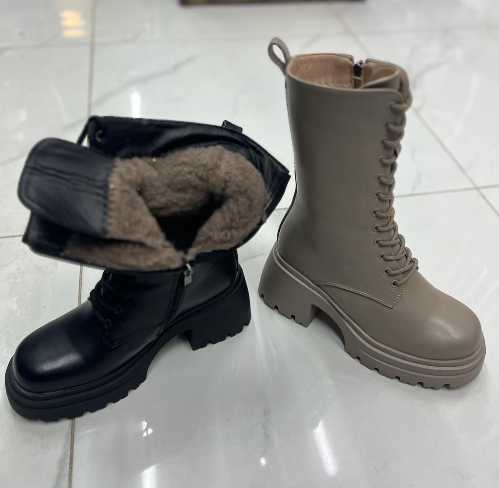 Женские зимние ботинки FASHION SO-213-12 (8 пар в коробе, размер 36-41)