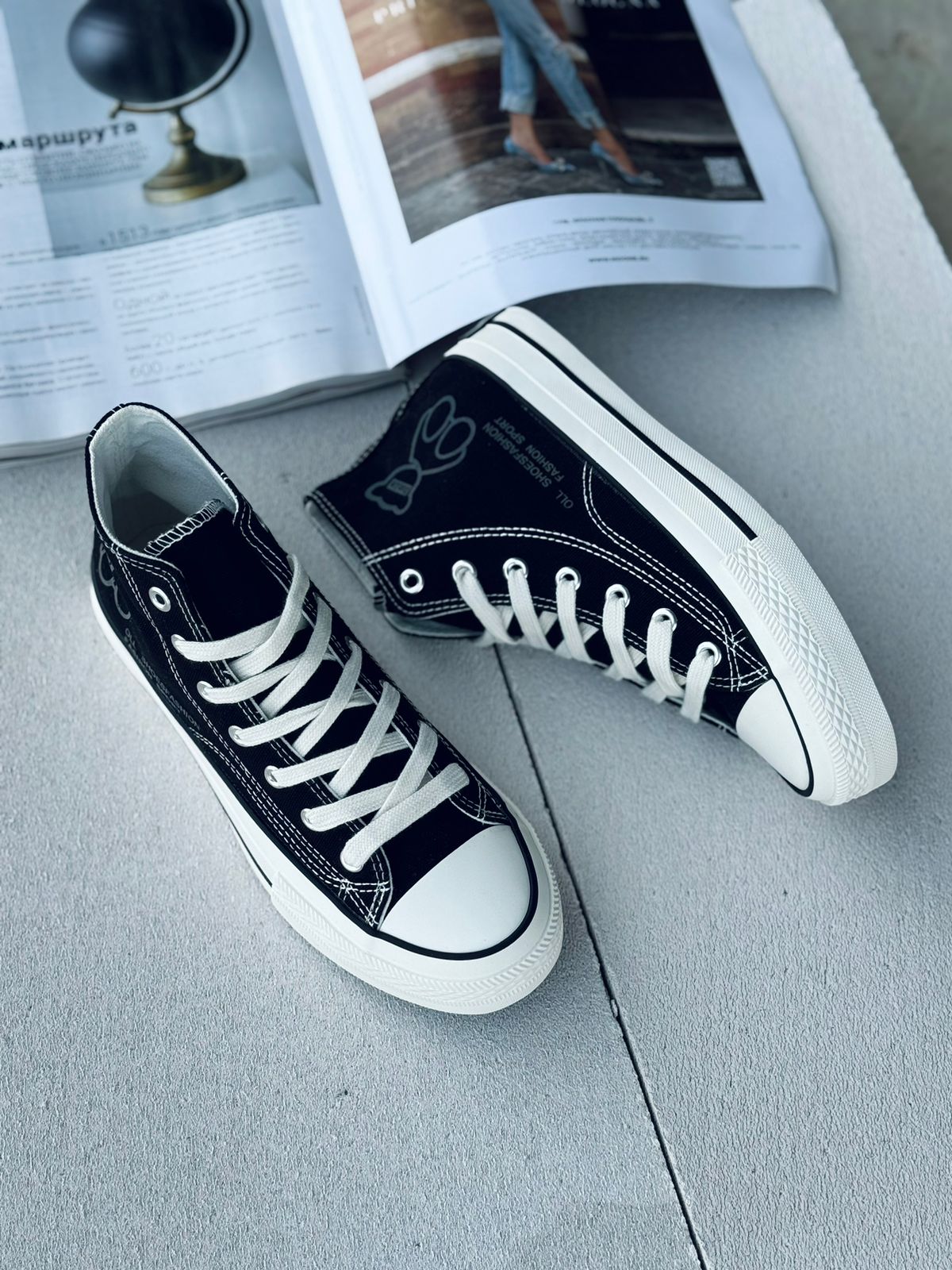 Женские весенние кеды FASHION SO-240-27 (8 пар в коробе, размер 36-41)