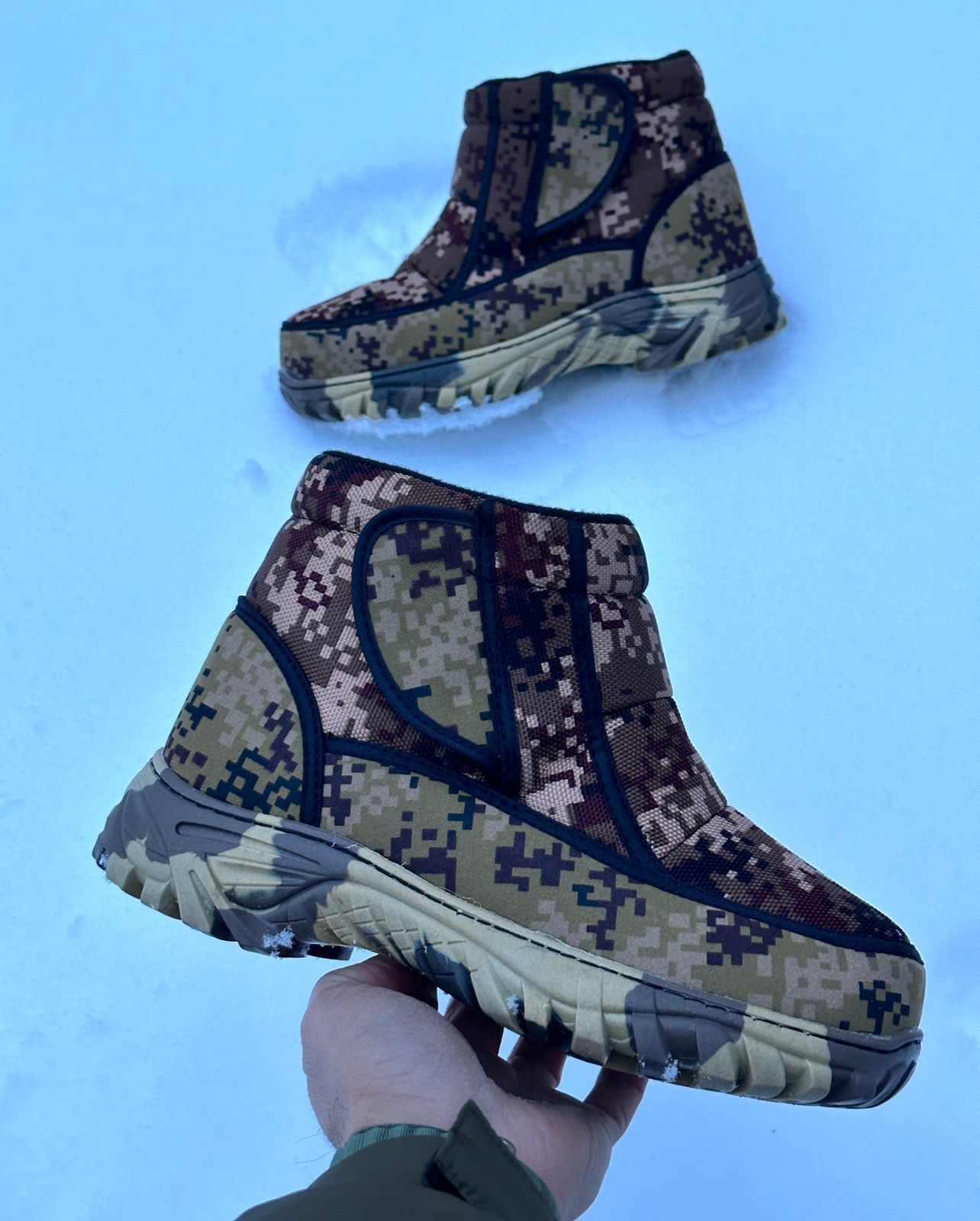 Мужские зимние дутики FASHION SO-222-20 (8 пар в коробе, размер 41-46)