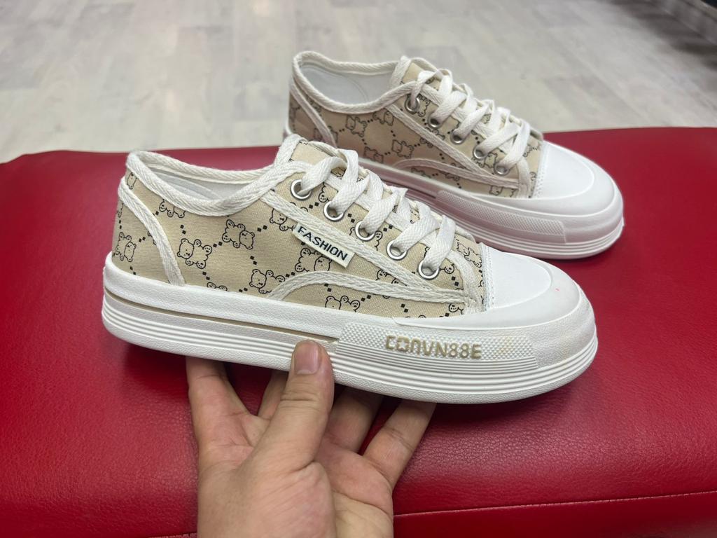 Женские весенние кеды SUFINA SO-230-116 (8 пар в коробе, размер 36-41)