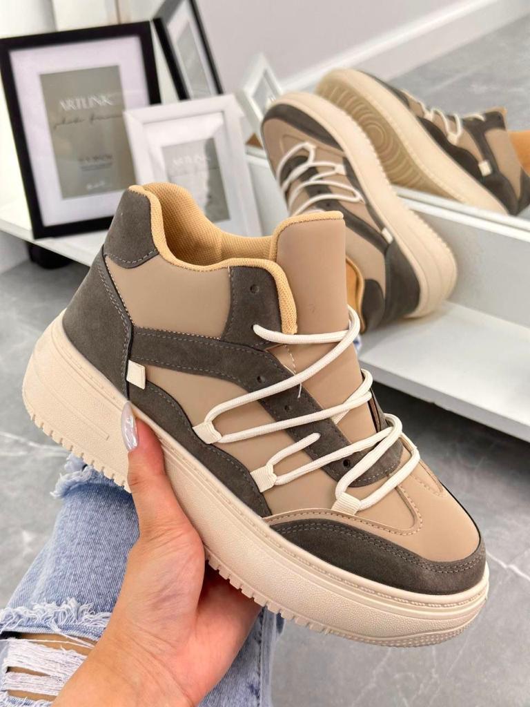 Женские весенние кроссовки FASHION SO-222-135 (8 пар в коробе, размер 36-41)