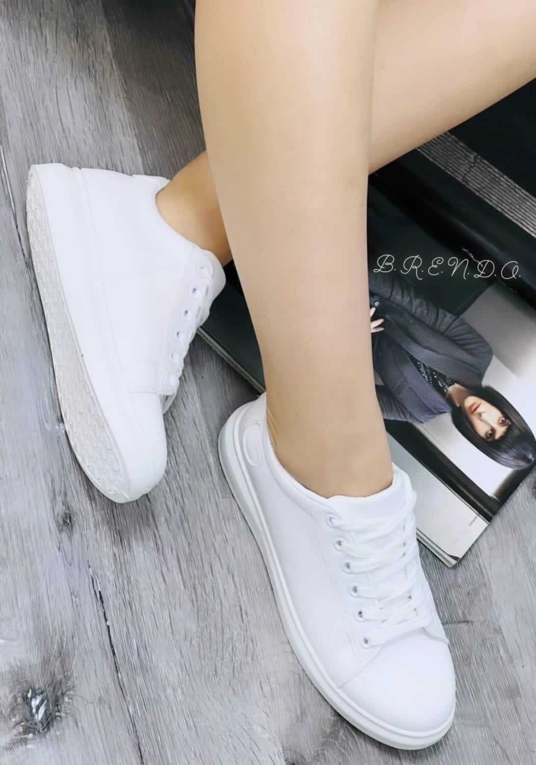 Женские весенние кроссовки AIR SO-220-138 (10 пар в коробе, размер 36-41)