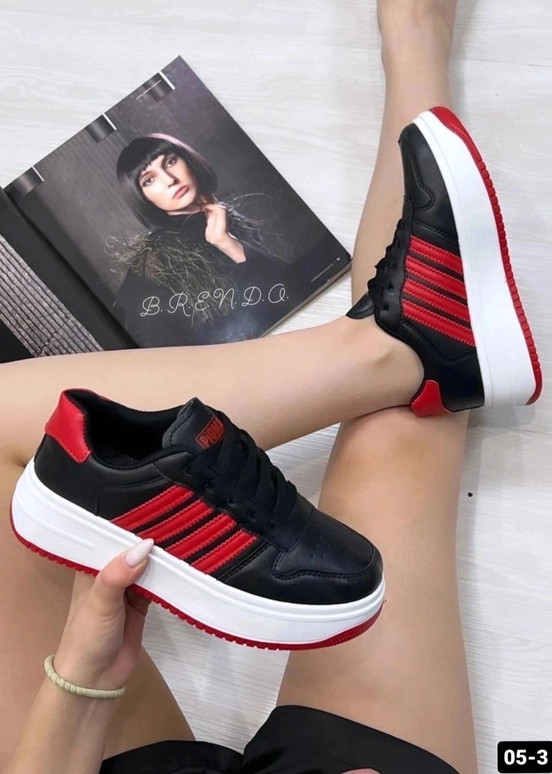 Женские весенние кроссовки AIR SO-216-92 (8 пар в коробе, размер 36-41)