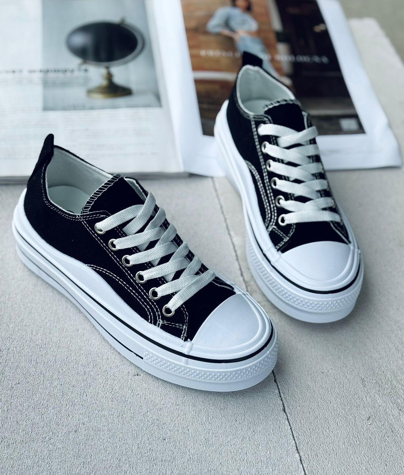 Женские весенние кеды FASHION SO-240-42 (8 пар в коробе, размер 36-41)